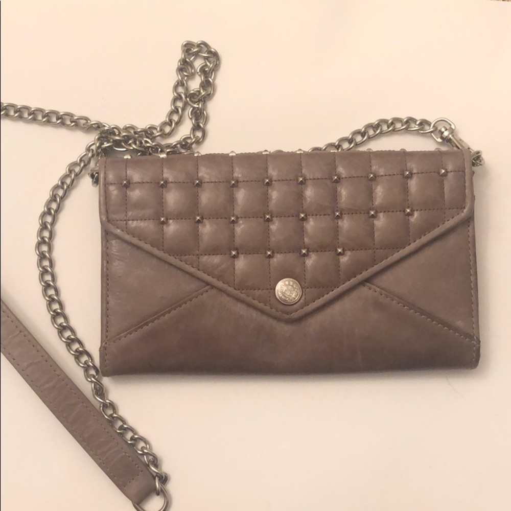 HOST PICK Rebecca Minkoff Leather Wallet on Chain